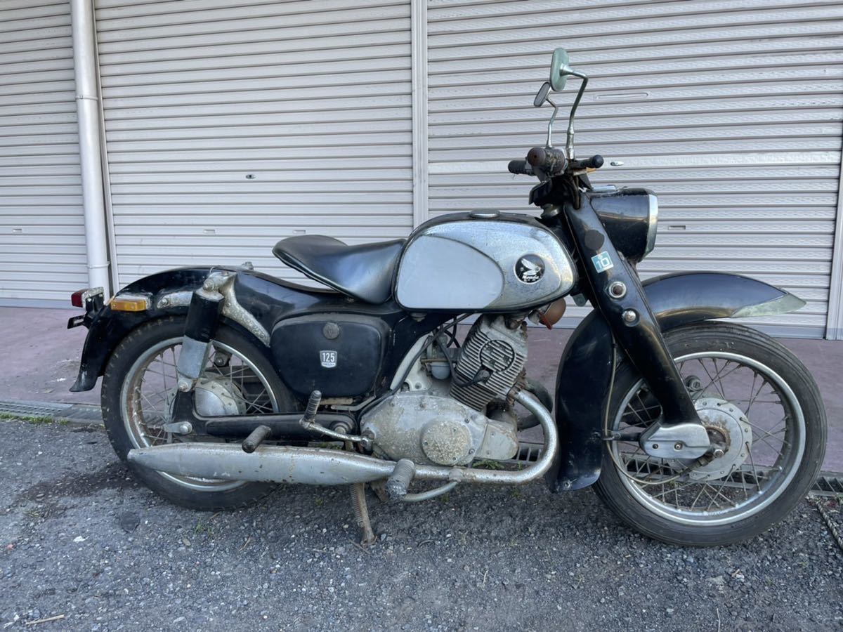 HONDA ホンダ BENLY ベンリィ 125 C92 プレスハンドル 神社仏閣