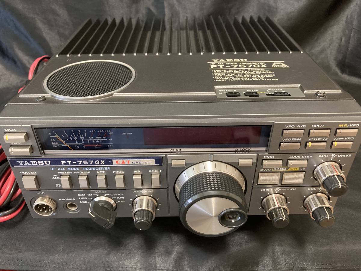 FT757GX 八重洲 ジャンク YAESU FT-757GX TRANSCEIVER HF ジャンク