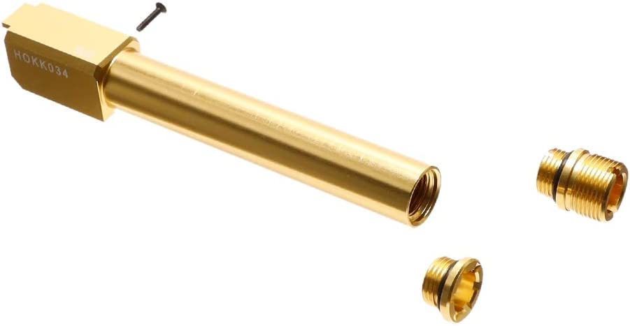 ライラクス　ナインボール　マルイG17Gen.4ノンリコイル2WAYアウターバレル　ゴールド