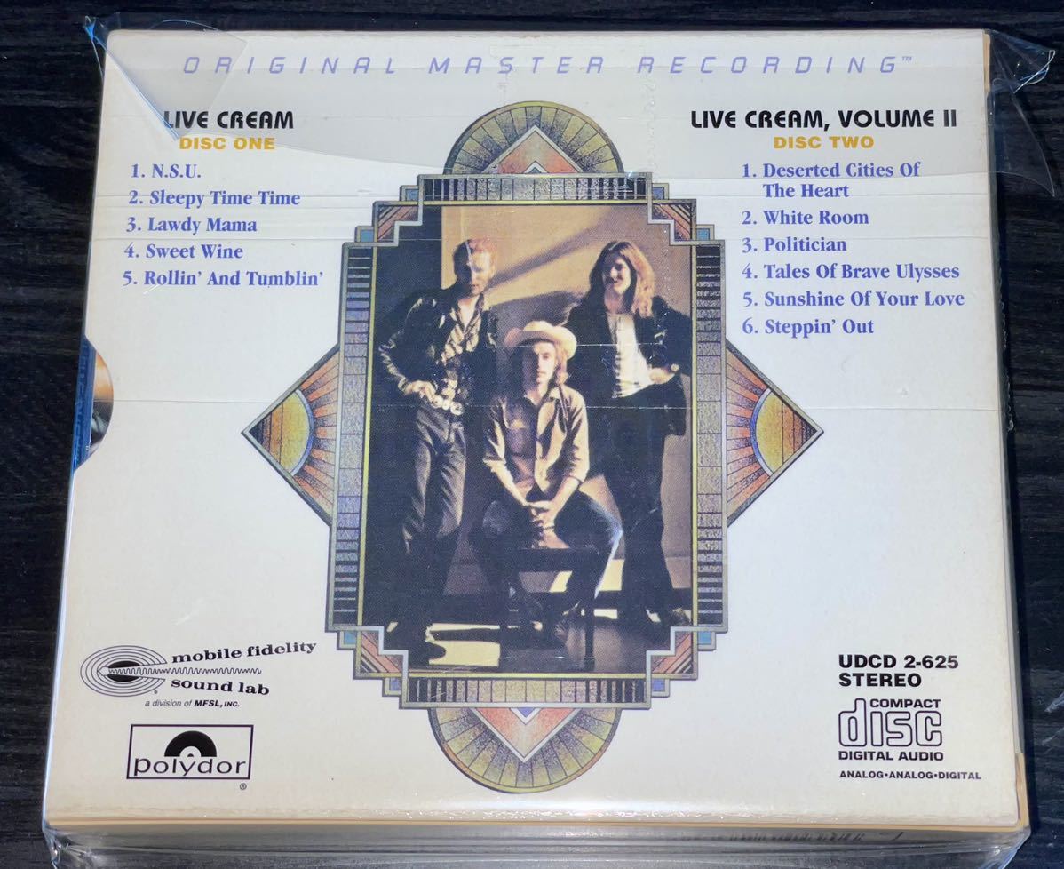 クリーム Original Master Live Cream I&II CD クリーム Original