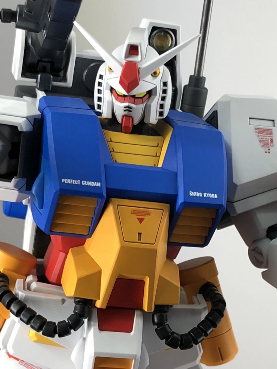 ジャンク品 MG 1/100 プラモ狂四郎専用モビルスーツ パーフェクト