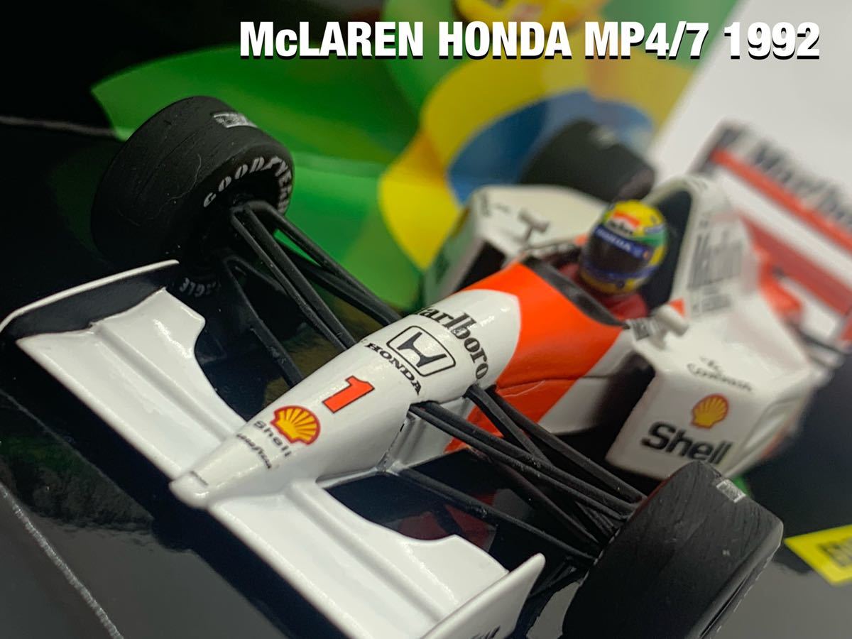 【人気，送料無料】 PMA 1/43 ミニチャンプス マクラーレン ホンダ MP4/7 A.セナ 1992 マルボロ 仕様(レーシングカー)｜売買されたオークション情報、yahooの商品情報をアーカイブ公開 - オークファン レーシングカー