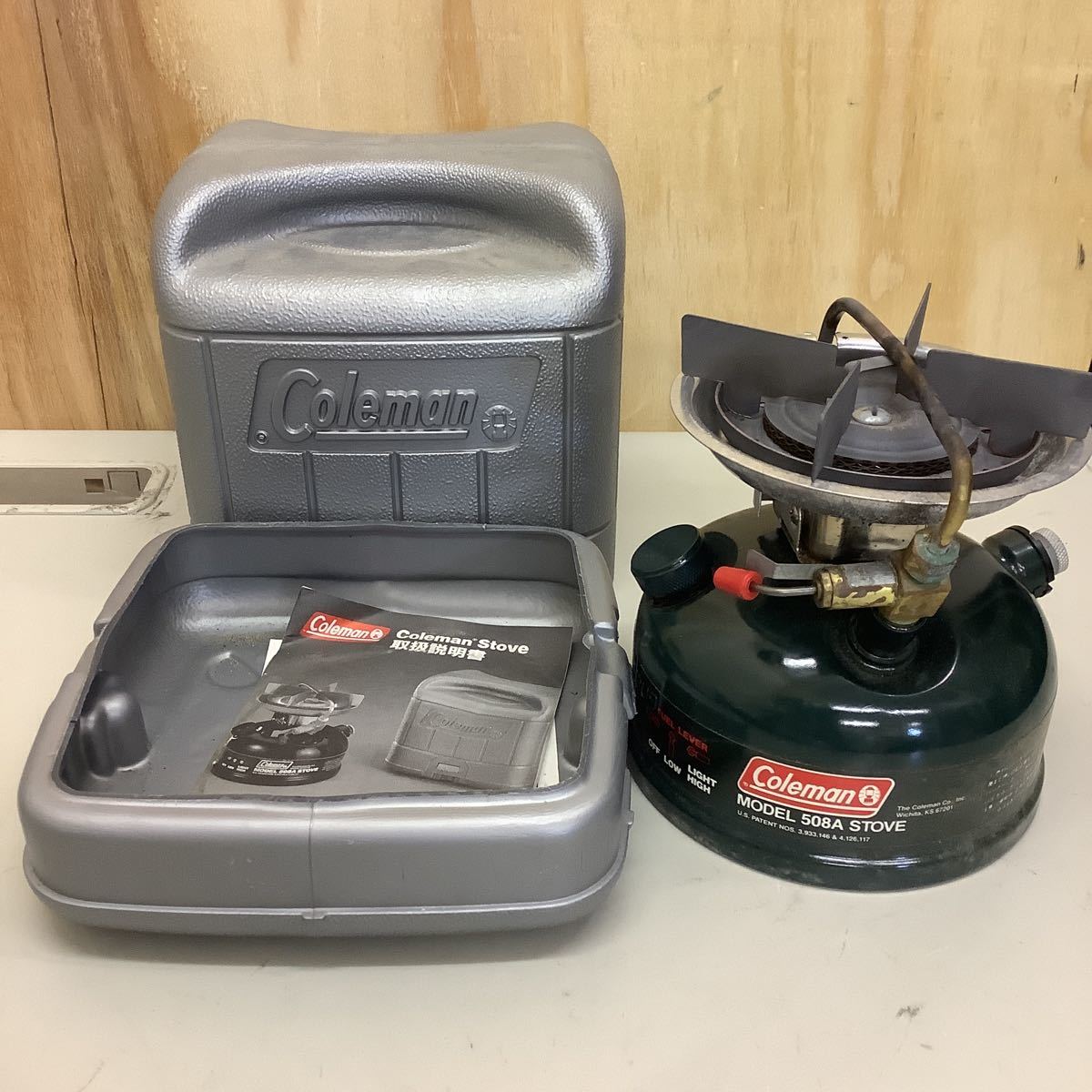 508A Coleman コールマン STOVE ストーブ MODEL Stove シングル
