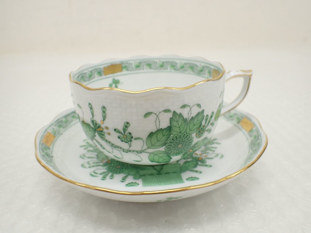 ヘレンド Herend Rgs ローズガーランド 724 ソーサー ティーカップ