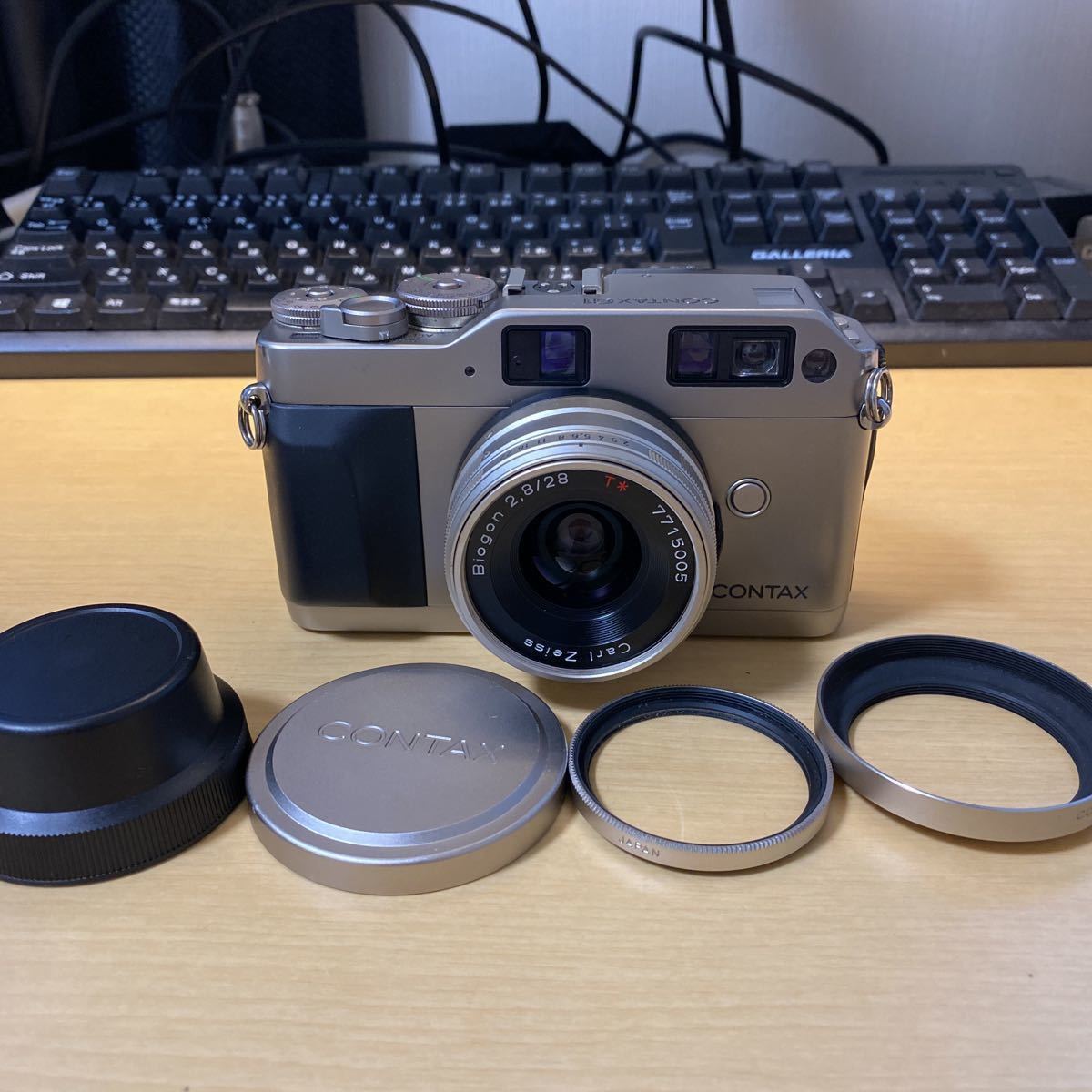 CONTAX コンタックス G1+ 28mm 2.8 CONTAX G1 28mm F2.8 ROM改造 28mm G1 F2.8 ROM改造済 ボディ その