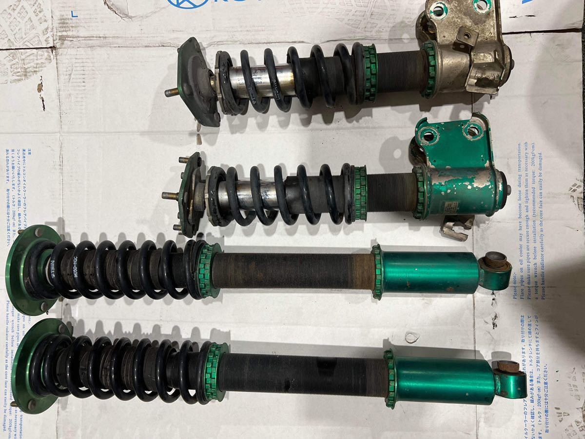 車高調 シルビア TEIN S14 テイン S15 ネジ式 フロントとリア FLEX