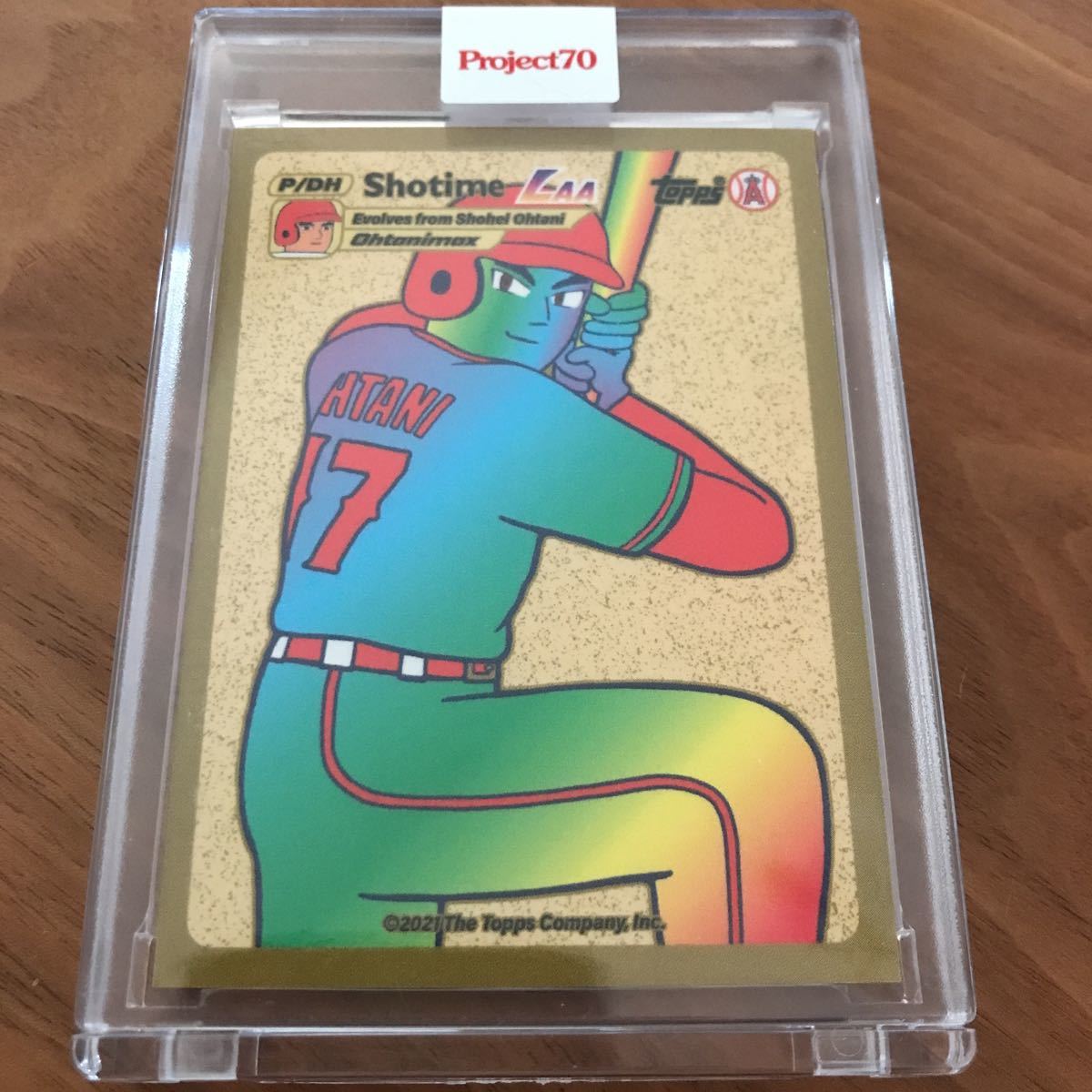 Topps Project70 大谷翔平 ポケモン風 2021 大谷翔平 Topps Project70