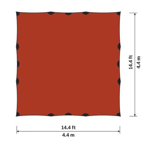 HILLEBERG ヒルバークTarp 20 UL レッド 新品 ヒルバーグ タープ HILLEBERG Tarp 20XP レッド 【公式通販】