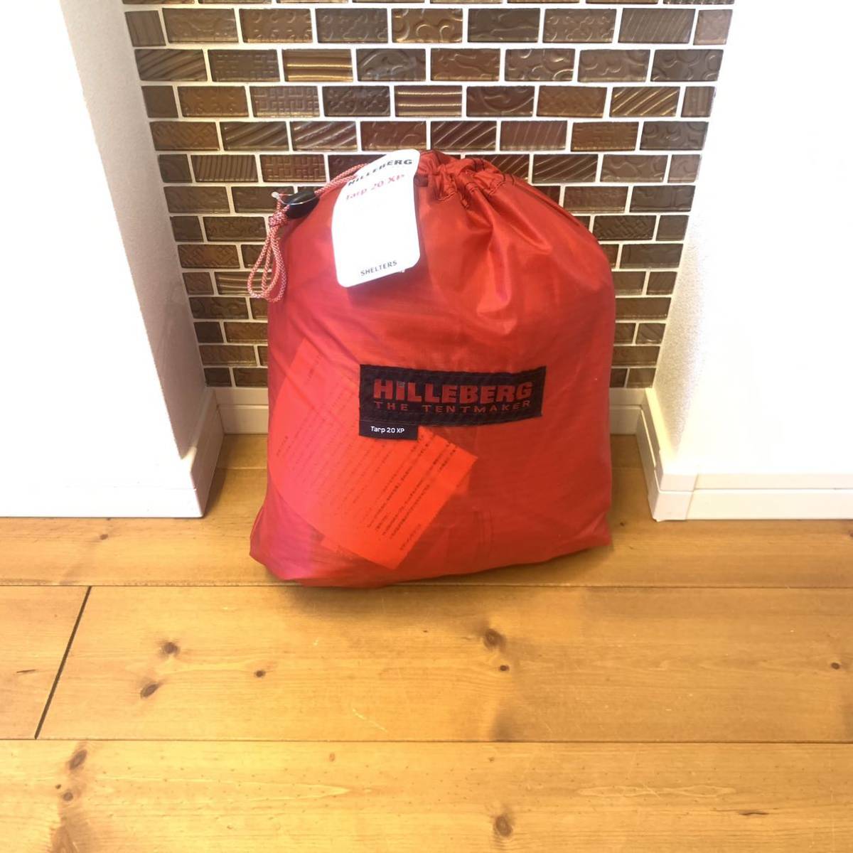 新品 ヒルバーグ タープ HILLEBERG Tarp 20XP レッド 【公式通販】