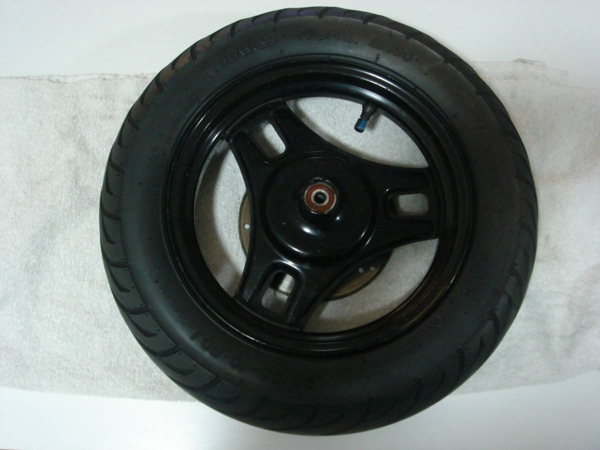 アドレスV125 V125G フロントホイール ディスク 90/90-10 タイヤ付き 