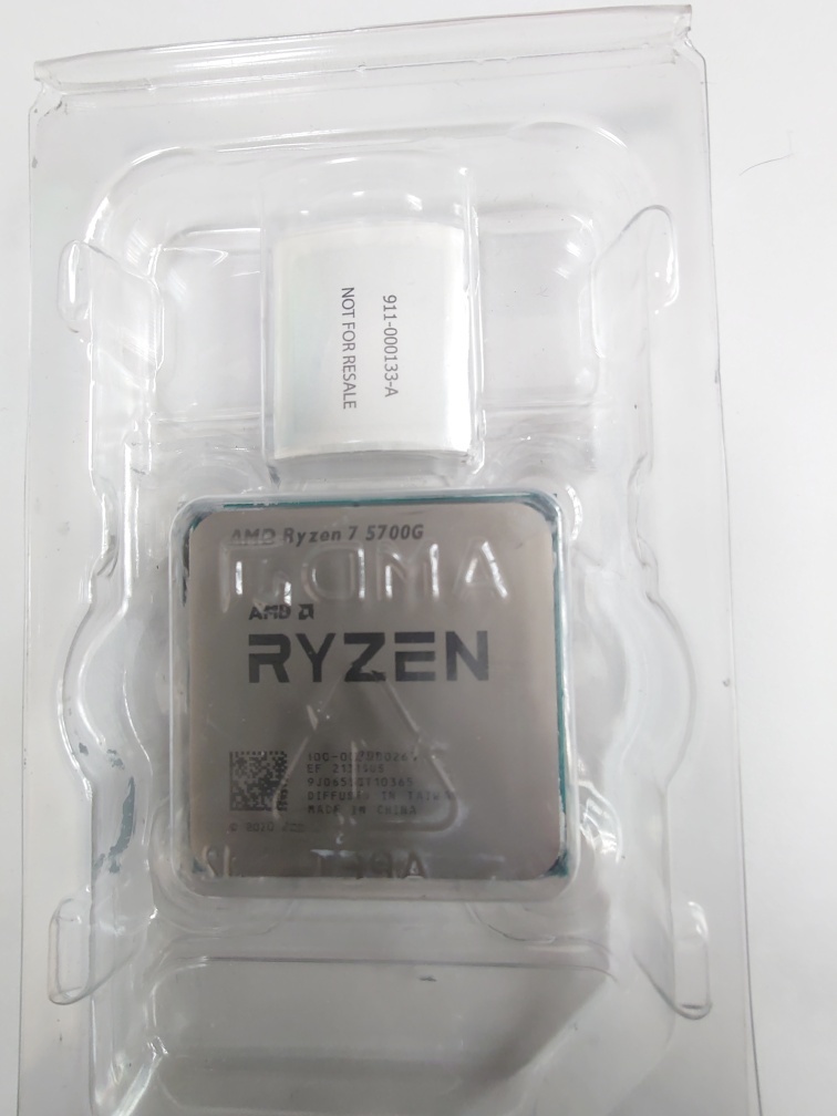 AMD RYZEN 7 5700G 動作未確認 ジャンク パーツ
