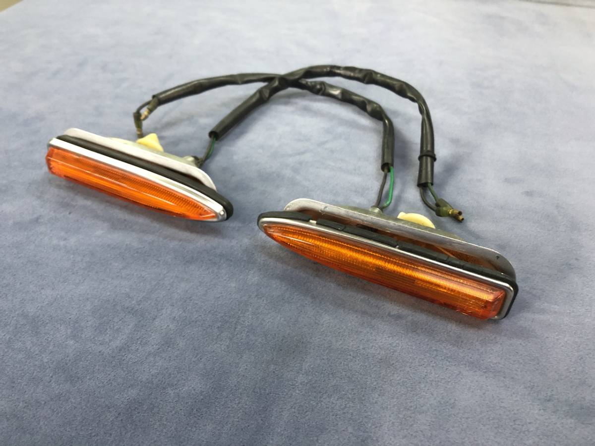 510ブルーバード用サイドマーカー ウインカーDATSUN クリヤ クリアー 