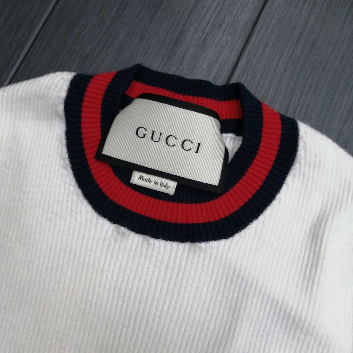 E ☆ 国内正規品 '高級 イタリア製' グッチ GUCCI サマーニット E ☆ 国内正規品 '高級 イタリア製' グッチ GUCCI サマーニット