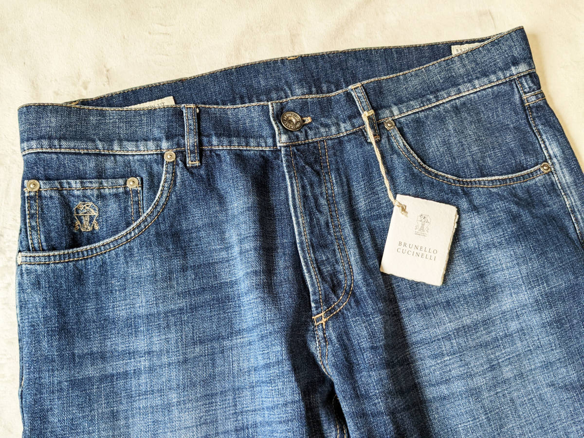 Brunello Cucinelli ブルネロクチネリ ガーメントダイ ストレッチ 