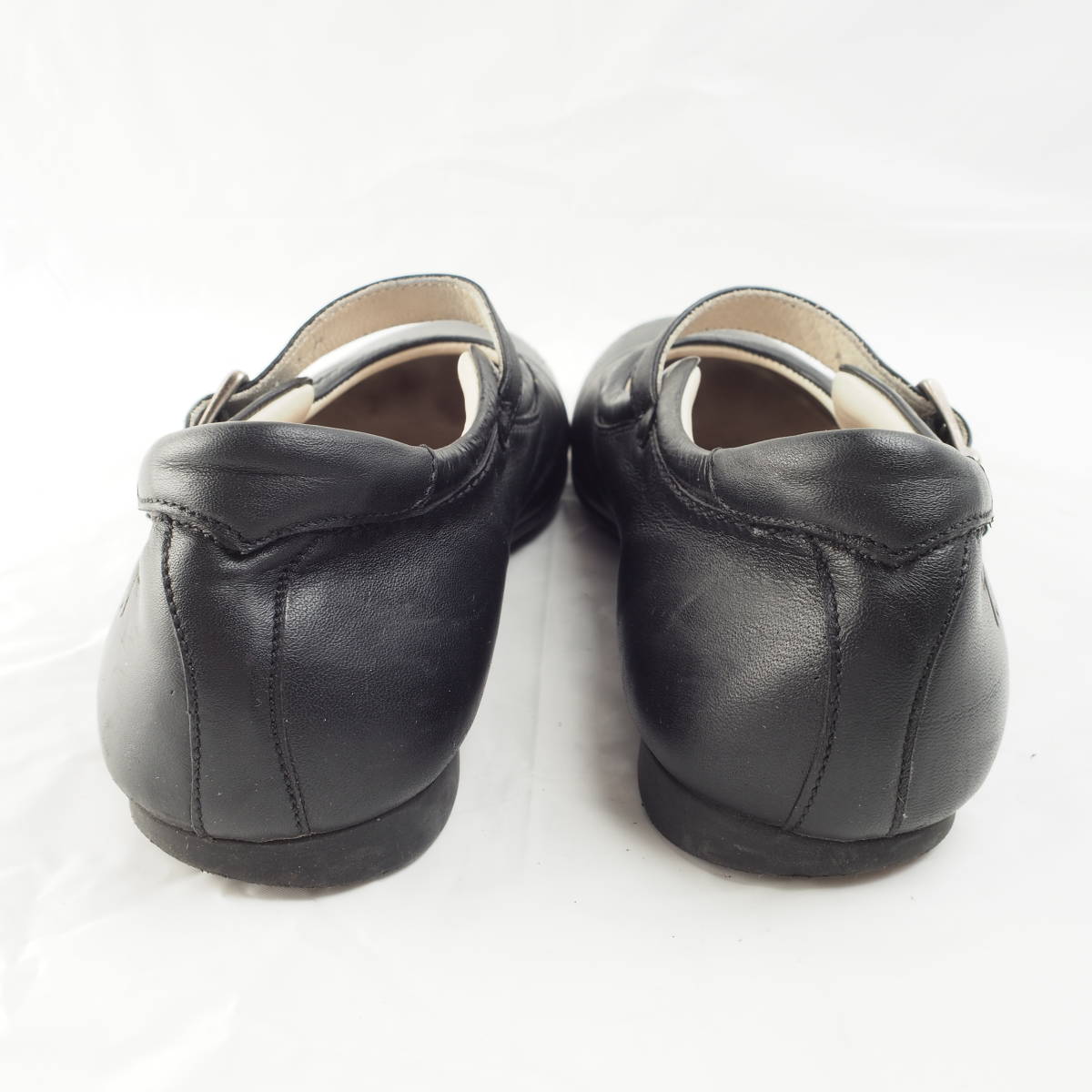 LK1335*ALKA rondinella*アルカ*キッズバレエシューズ*35-22cm*黒(22cm 