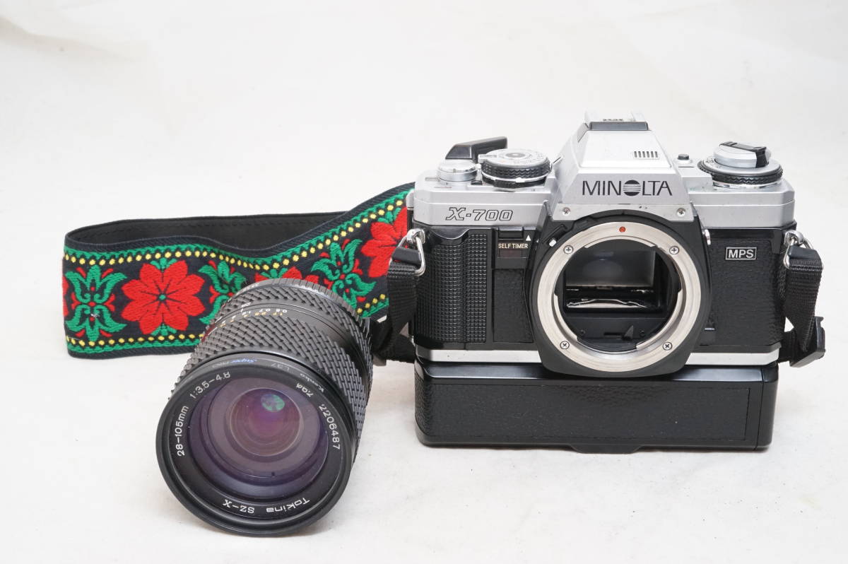 MINOLTA ミノルタ X-700 シルバー フィルムカメラ 28-105mmレンズ 