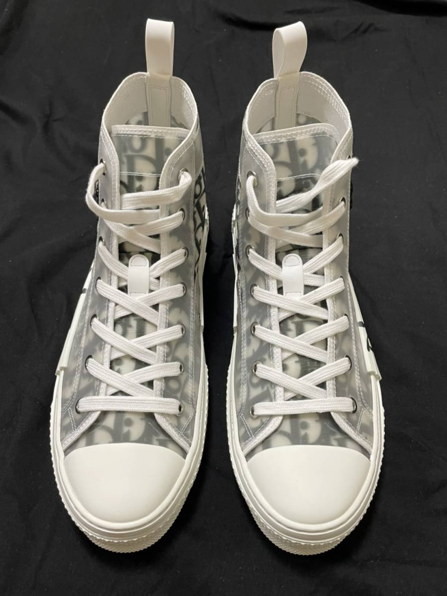 正規品 DIOR×SHAWN STUSSY ディオール オム B23 ハイトップ 