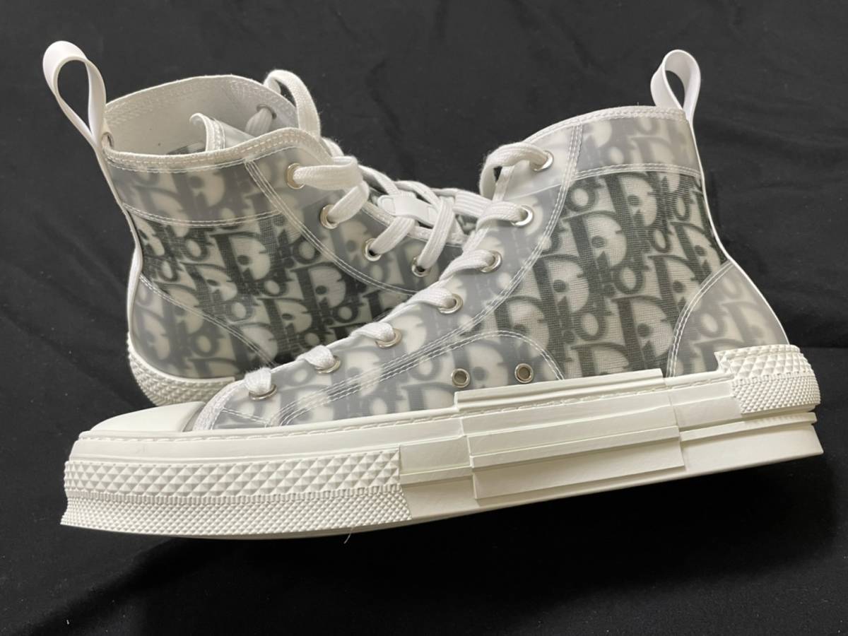 正規品 DIOR×SHAWN STUSSY ディオール オム B23 ハイトップ 
