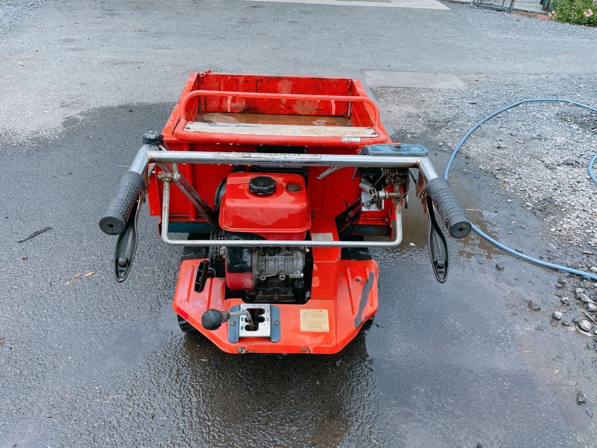 値引き交渉大歓迎 筑水キャニコム BFP402 手動式ダンプ クローラー運搬車