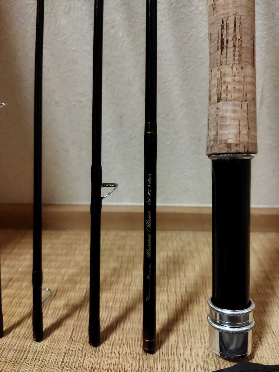 River - Runs Brown #4 フライフィッシングロッド メルカリ stone