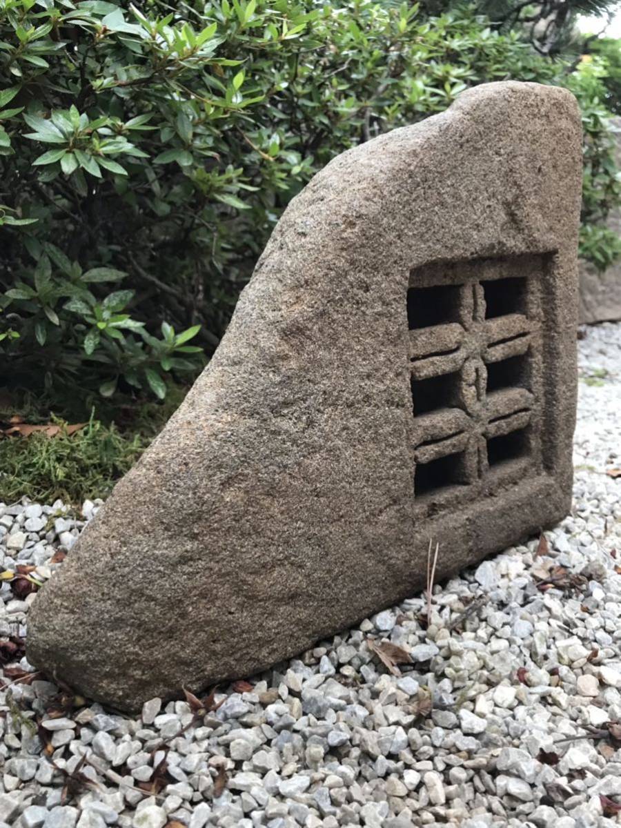 古民具建築資材造園資材雑貨古美術坪庭屋上テラス【自然石灯篭・茶庭