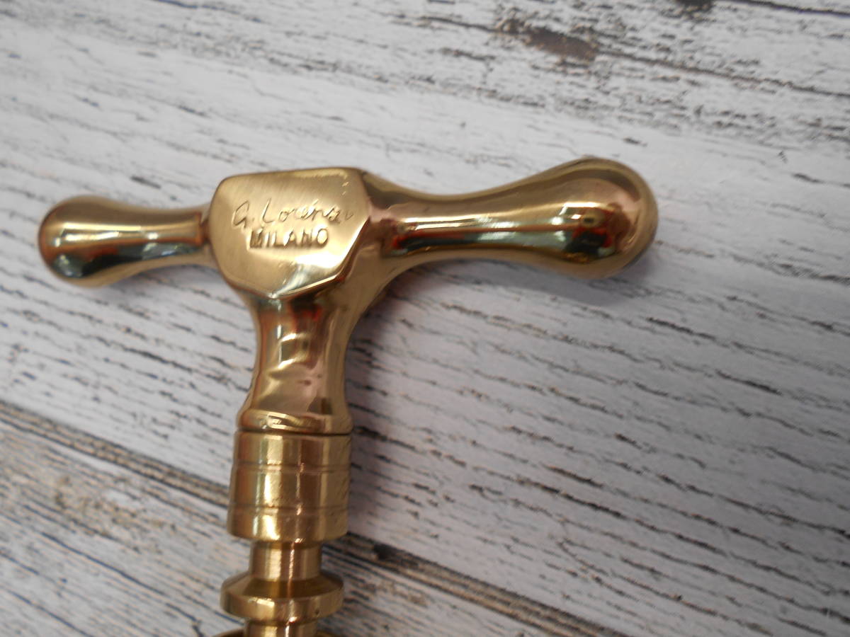 G.Lorenzi Milano ロレンツィ•ミラノ ワインオープナー G.Lorenzi