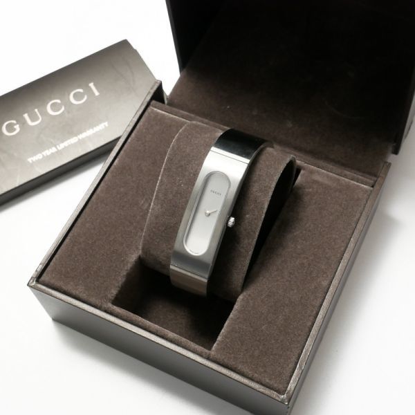 TE4615△*GUCCI グッチ*2400S*バングルウォッチ*クォーツウォッチ