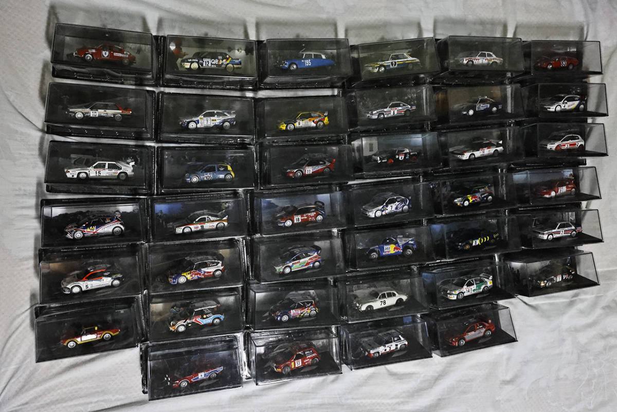 デアゴスティーニ　ラリーカーコレクション　まとめ売り デアゴスティーニ ラリーカーコレクション 41号～80号