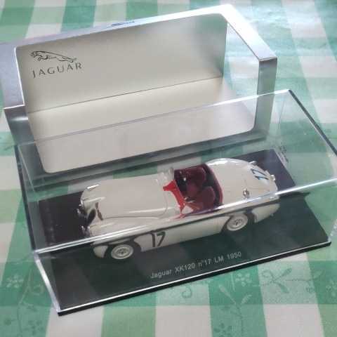 ハンドメイドモデル 1⁄43 JAGUAR XK120 1950 ホワイト 公式通販