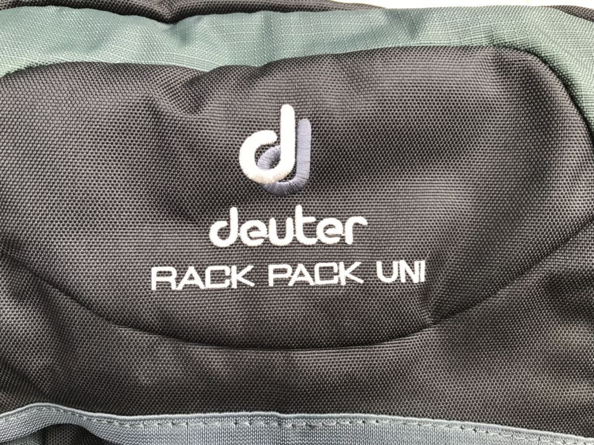 deuter ドイター RACK PACK UNI サイドバック BK／GY 中古品 【公式通販】