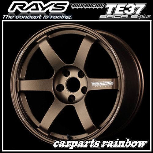 ☆RAYS/レイズ VOLKRACING ボルクレーシング TE37SAGA S-PLUS 18×7.5J