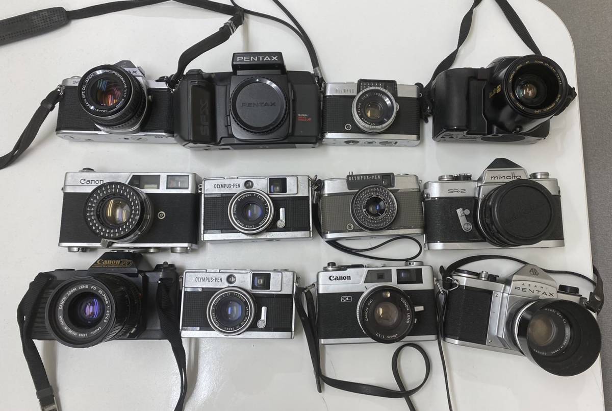 カメラレンズ カメラ まとめ売り PENTAX キャノン　本体 PENTAX Nikon Canon OLYMPUS まとめて 0 12点まとめ 他 デジタル一眼