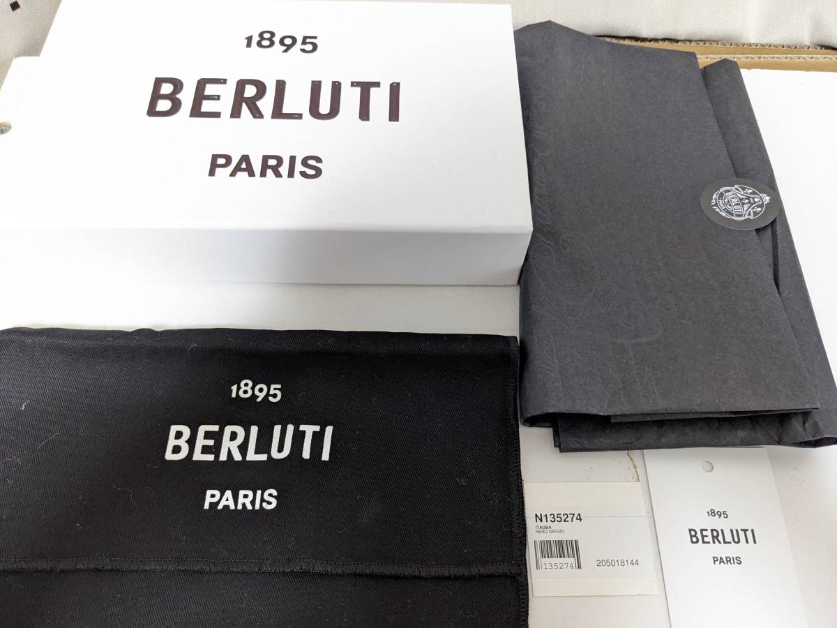 極美品 現行 Berluti ベルルッティ ITAUBA イタウバ スクリット 