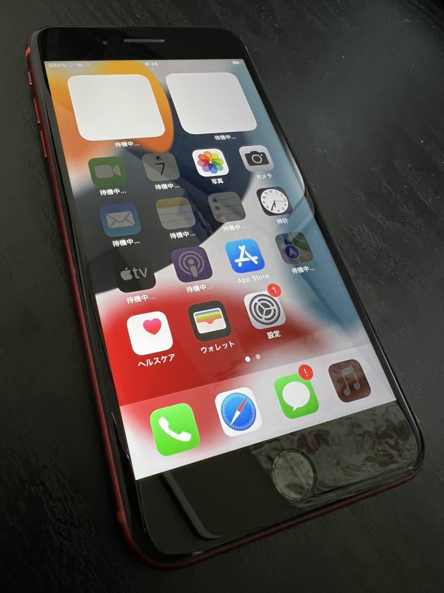 【SIMロック解除済】iPhone 8 Plus 64GB レッド iPhone8 Plus 64GB RED SIMフリー 86% Plus 64GB iPhone simロック解除