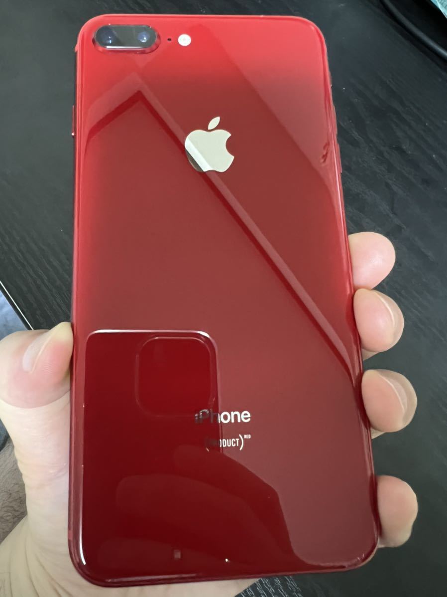 iPhone8 Plus 64GB RED SIMフリー 86% Plus 64GB iPhone simロック解除