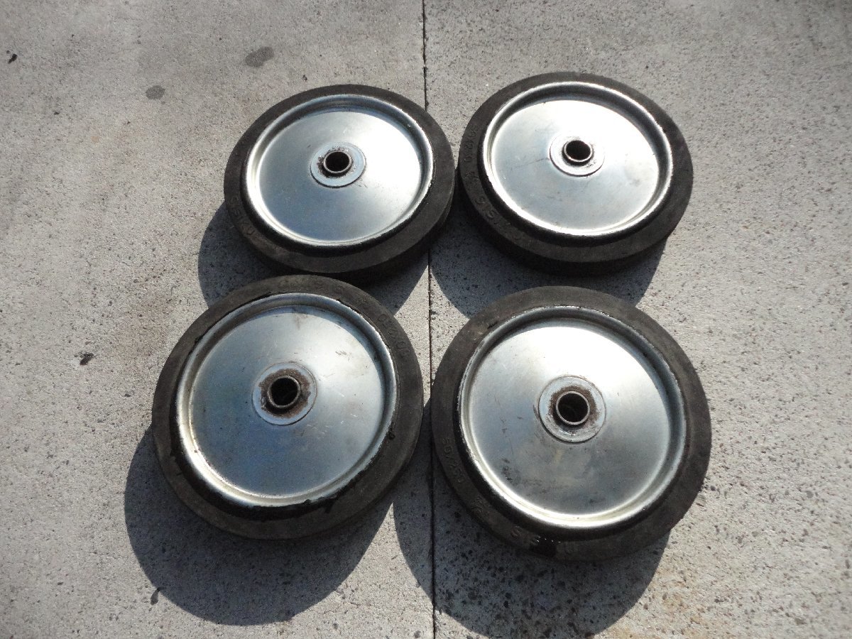  キャスター 車輪 径250mm リム巾50MM 軸径25MM ゴム車輪 4個セット SISIKU シシク 台車 荷車の補修用(工具、DIY用品)｜売買されたオークション情報、yahooの商品情報をアーカイブ公開 - オークファン その他