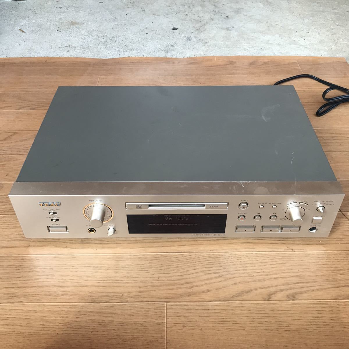 TEAC MD-50 ミニディスクデッキ 本体 かなり美品！ TEAC MD-50 ミニ