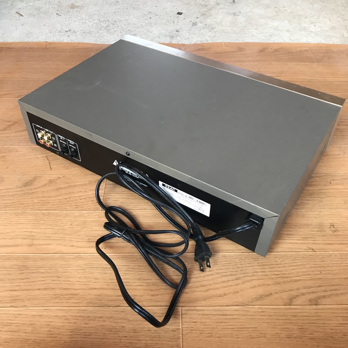 TEAC ティアック MDデッキ MD-5mkⅡ 動作品 TEAC MDデッキ ティアック 