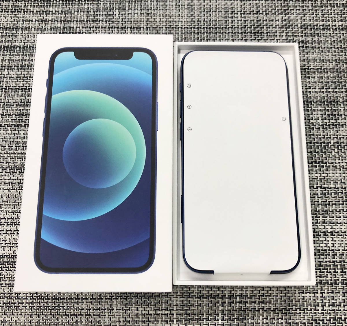 送料無料】未使用品 simロック解除済 au iPhone12 mini 128GB ブルー 