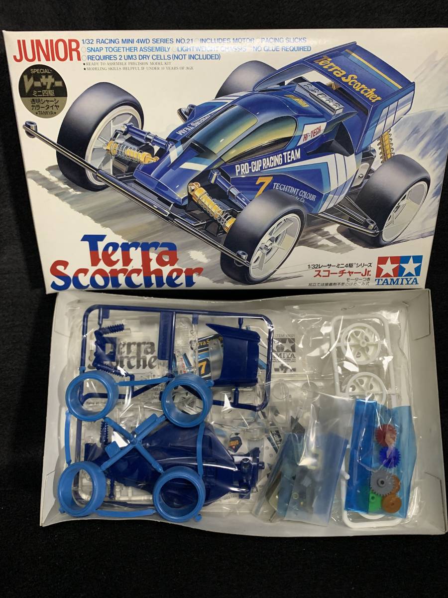 当時物 バンキッシュjr. レーサーミニ四駆 タミヤ 透明シャーシ カラー