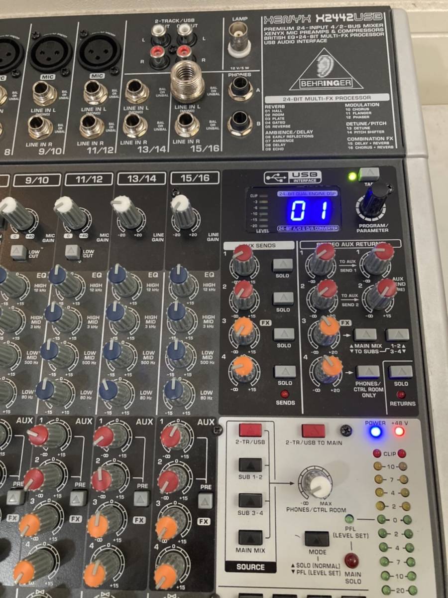 BEHRINGER ベリンガー XENYX X2442USB アナログミキサー