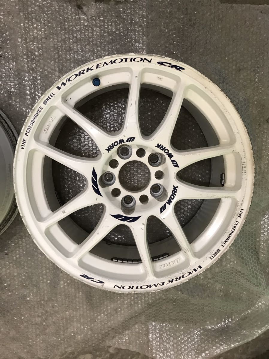 ワーク エモーション WORK EMOTION CR kai 17インチ 8J＋25 PCD 114.3 