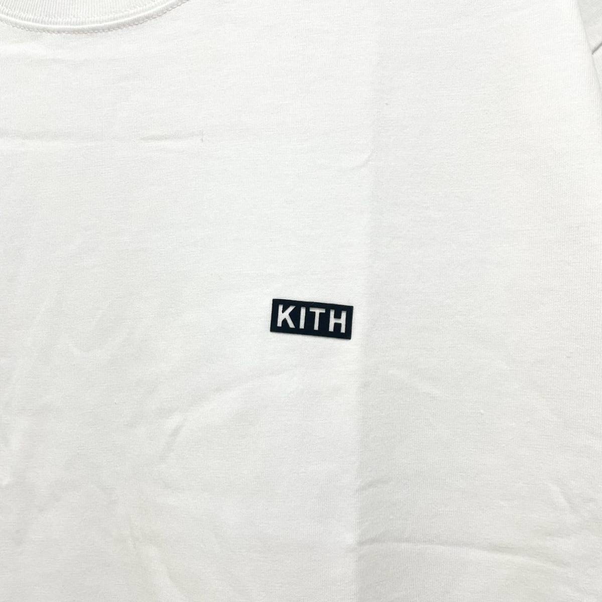 KITH ワンポイントロゴ Tシャツ キス Lサイズ Tee ホワイト 【公式通販】