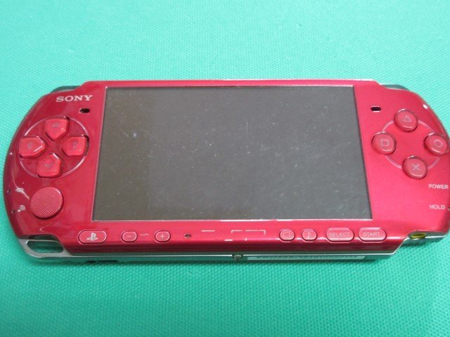 人気セール，お得 ジャンク PSP3000本体 赤 ③(PSP3000シリーズ)｜売買されたオークション情報、yahooの商品情報をアーカイブ公開 - オークファン PSP本体