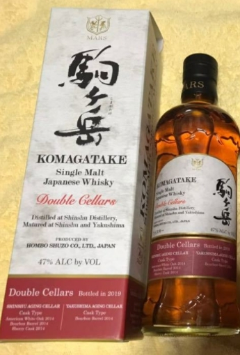 マルスウィスキー シングルモルト駒ヶ岳 ダブルセラーズ Bottled in