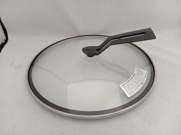 調理器具 バーミキュラフライパン26cm ガラス蓋付