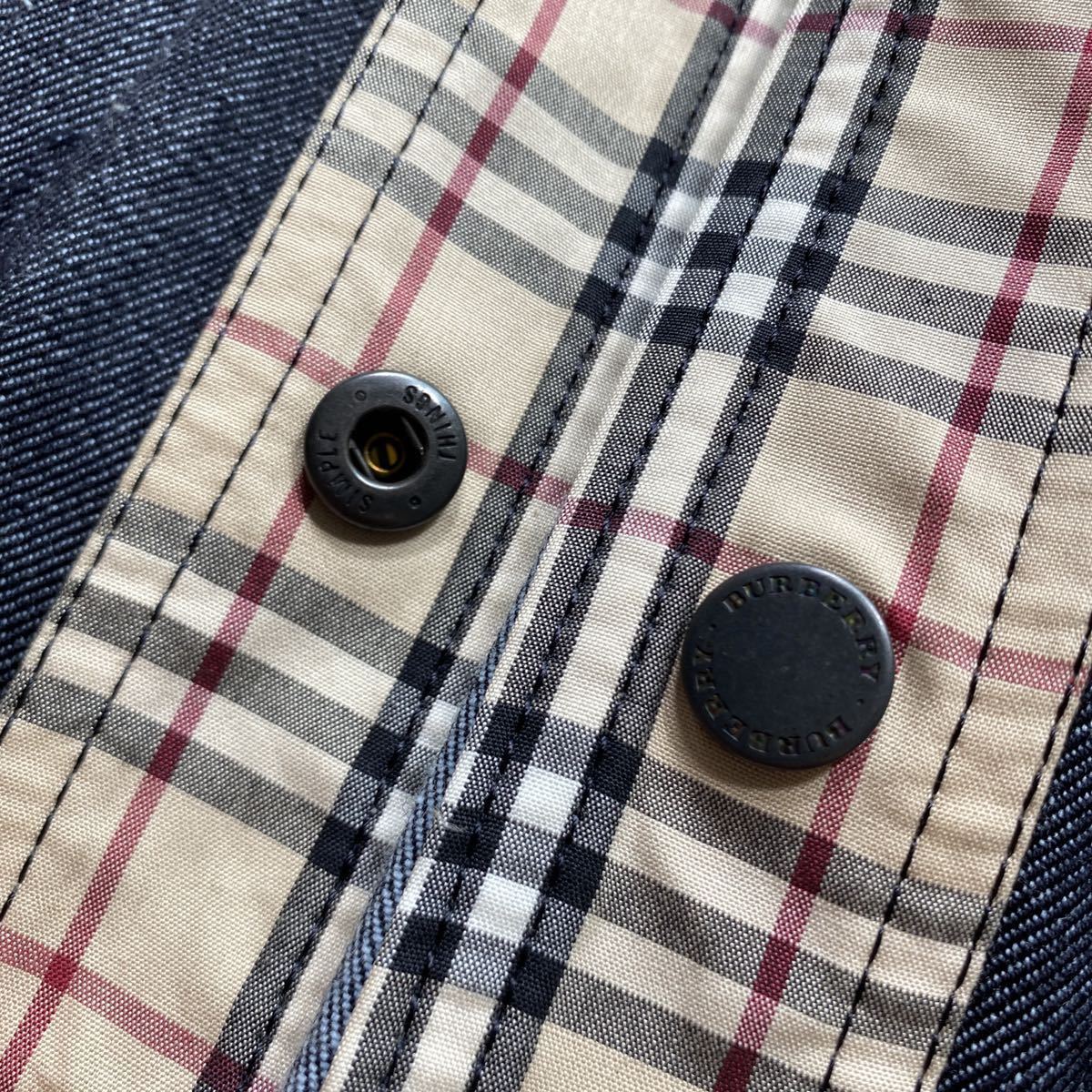 美品 BURBERRY LONDON バーバリーロンドン □ハイエンドライン □ノバ 