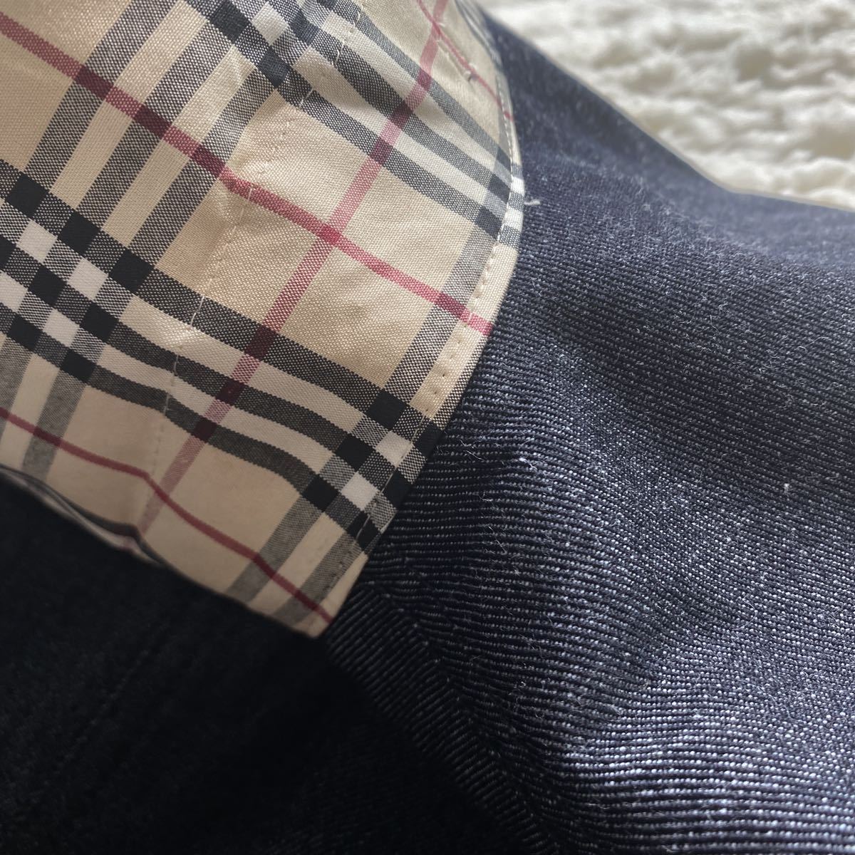 美品 BURBERRY LONDON バーバリーロンドン □ハイエンドライン □ノバ 