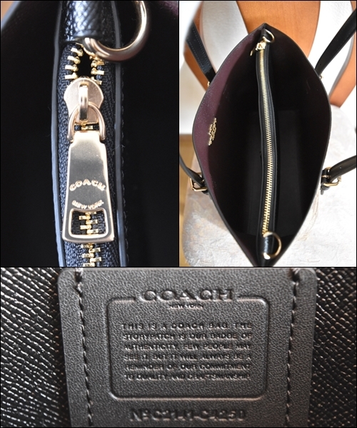 Brandol ⁄ COACH コーチ ショルダーバッグ 縦型 レザー 2way