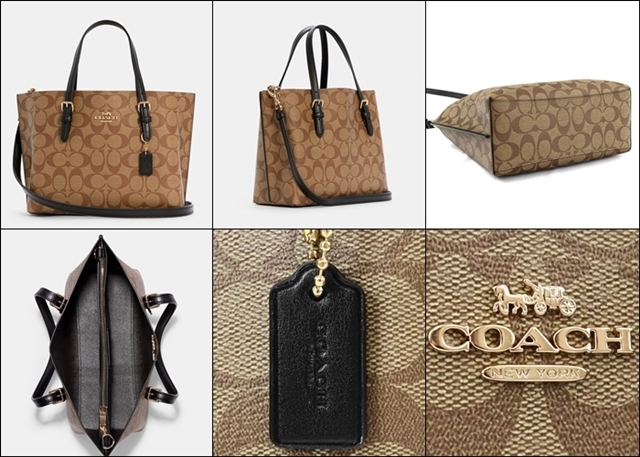 Brandol ⁄ COACH コーチ ショルダーバッグ 縦型 レザー 2way